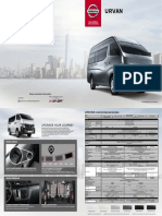 Nissan Urvan Premium: Enhanced Design and Features