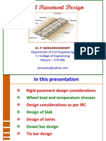 Rigid Pavement Design Considerations