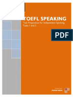 TOEFL SPEAKING - Independent Speaking
