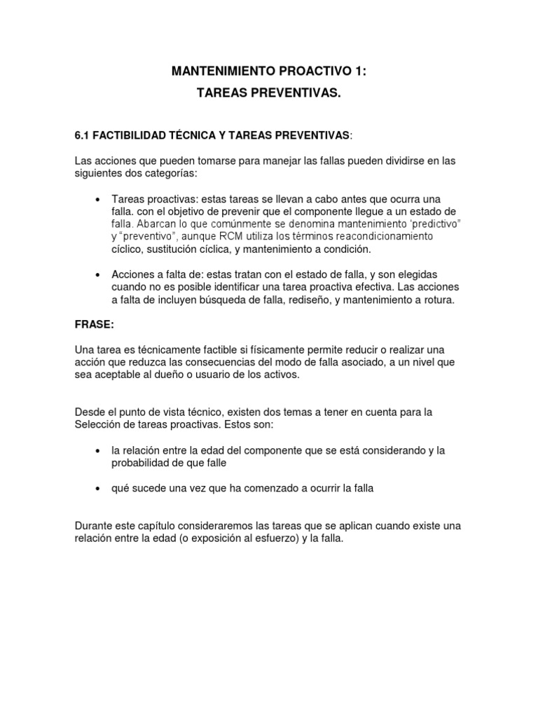 Resumen de RCM 3 Corte | PDF | Falla (geología) | Fatiga (material)