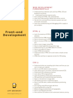 Web Dev Syllabus PDF