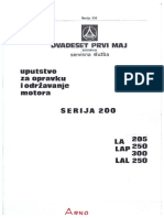 DMB Uputstvo Za Opravku I Odrzavanje Motora SERIJA-200 PDF