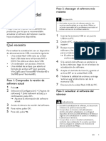 Actualisar TV Philips PDF