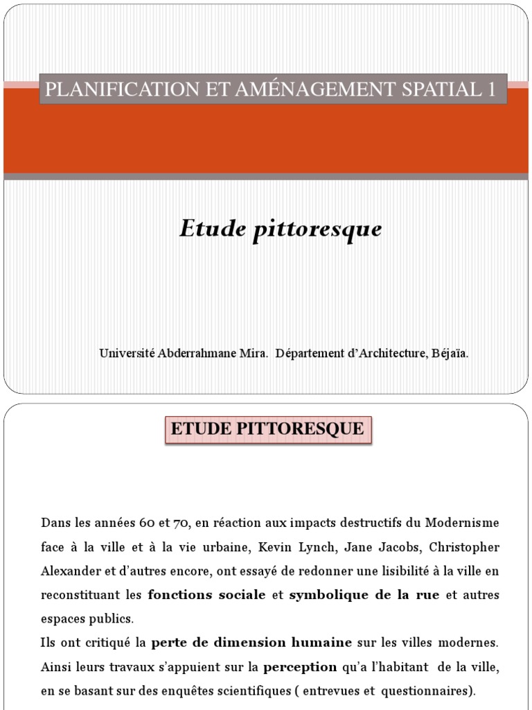 Analyse séquentielle du paysage urbain | PDF | Paysage | la perception