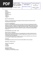 Pharmacy Laboratories Name of The Product Covered by The Document Date Prepared/ Date of Last Update