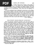 Polotsky's Manichaean Homilies