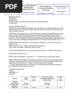 Apotekarske Laboratorije Naziv Dokumenta Obuhvaćen Dokumnetom Datum Pripreme/ Datum Posljednjeg Ažuriranja