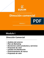 Dirección comercial: análisis del entorno, plan de marketing y decisiones estratégicas