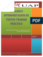 Análisis e Interpretación de Textos