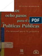 8 pasos análisis políticas públicas