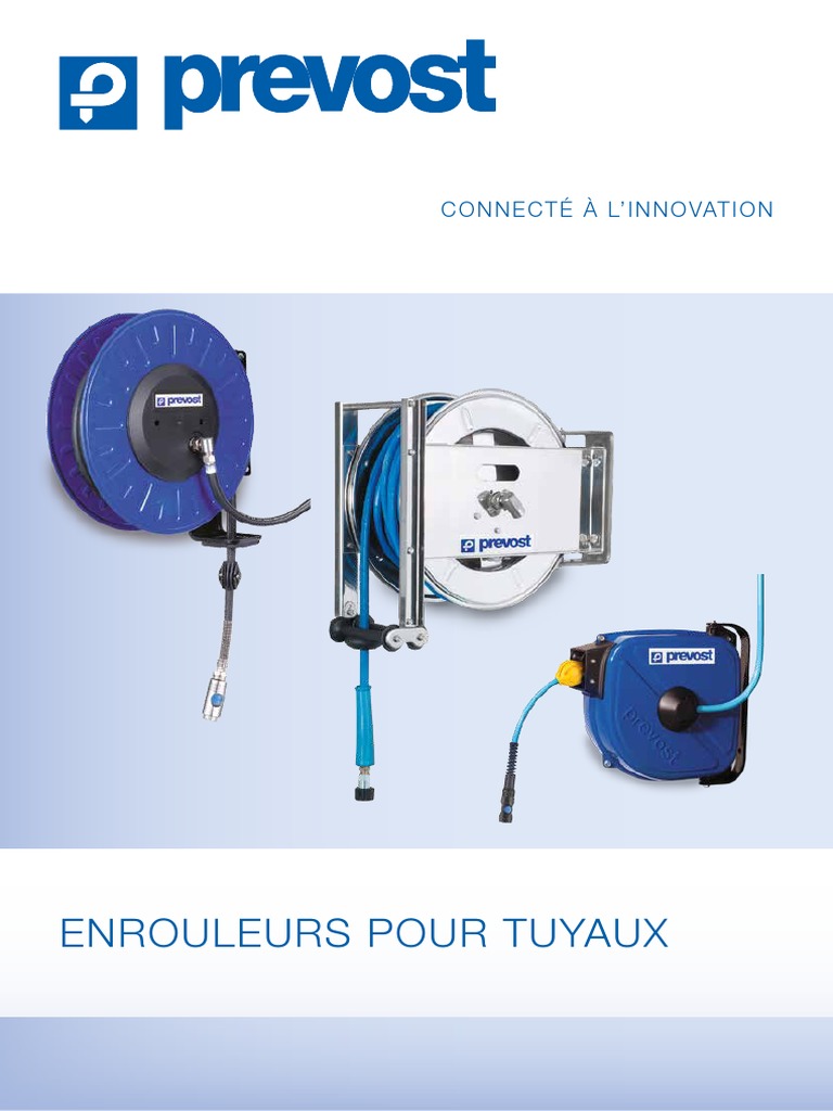 Enrouleur Air comprimé Série DRF - Modèle INOX - Tuyau