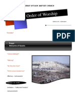 Order of Worship 10 24 2010 v1