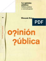 Vincent Price-Opinión Pública