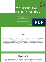 Introduccion Al Manejo de RES2DINV PDF