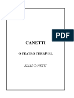 Canetti o Teatro Terrível