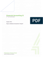 Financial Accounting II: 2 Year Examination