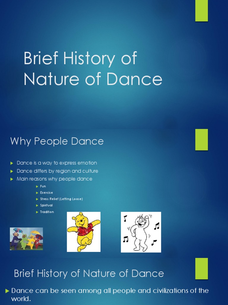 Brief History of Nature of Dance PDF Dances Catholic Church