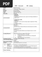 LP Form 1 - Week 2