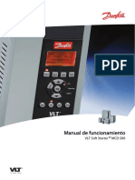 Manual de Variador - DANFOSS VTL Soft Starter MCD 500