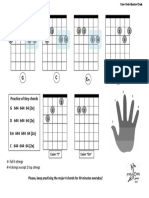 Chord Practice Homework