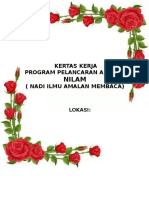 Kertas Kerja Pelancaran Nilam