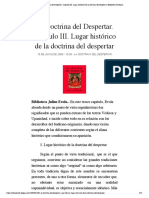 3 - La Doctrina Del Despertar. Capítulo III - Julius Evola