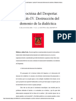 4 - La Doctrina Del Despertar. Capítulo IV. - Julius Evola