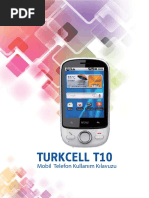 Turkcell T10 Kullanma Kulavuzu