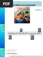 C- Trabalho de Grupo GuiÃo de Leitura- Viuva e Papagaio