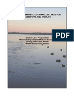 Minnesota DNR Shallow Lakes Plan