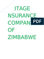 Eritage Nsurance Company of Zimbabwe