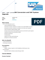 Sap s4hana Conversion and Sap System Upgrade