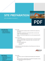 SITEPREP: Essentials of Site Preparation & Management