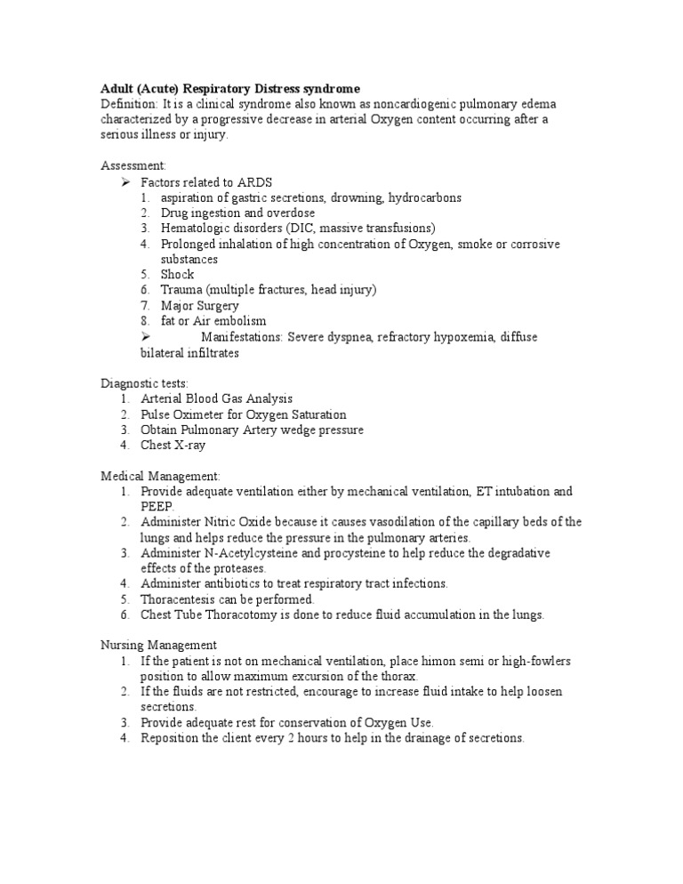 ARDS | PDF | Self-Improvement