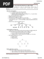 Define Tree. List Its Features.: Lecture Notes