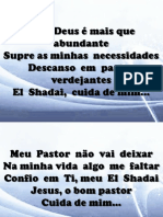 El Shadai cuida de mim