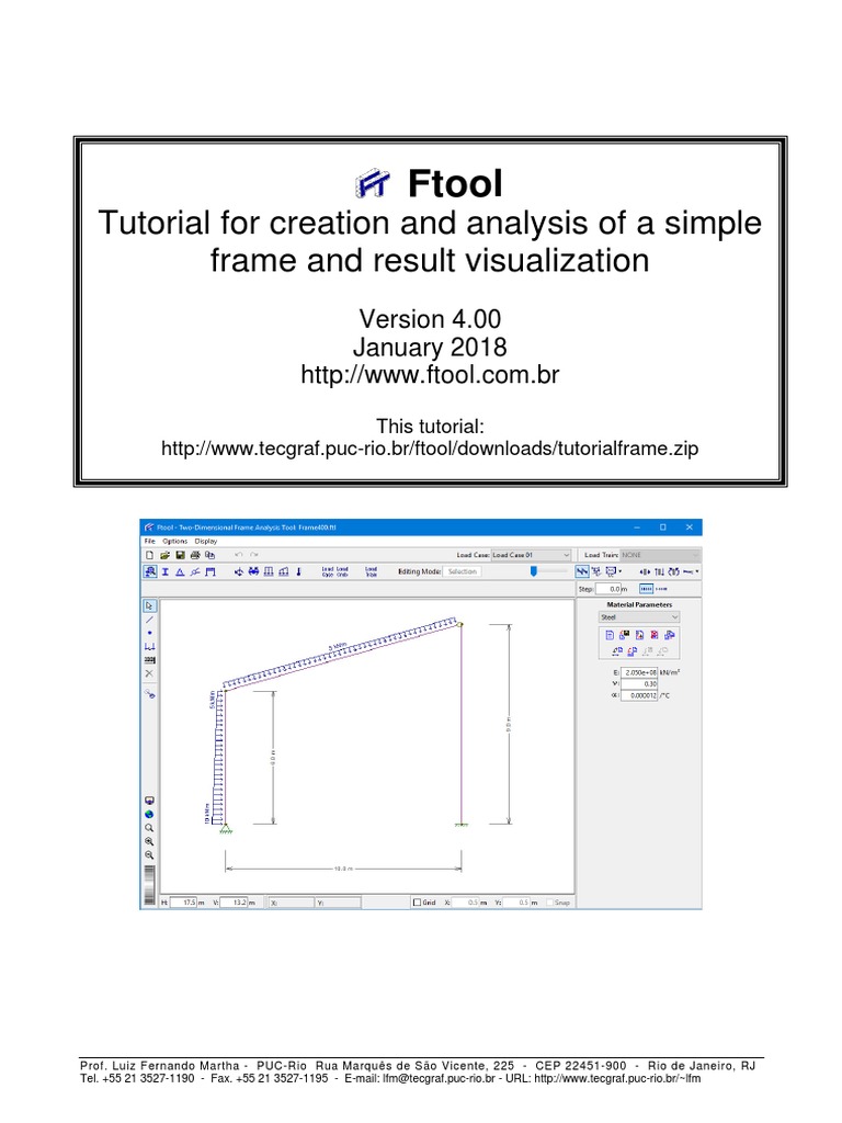 Tutorial Frame Pdf Deformation Mechanics Chemical Product