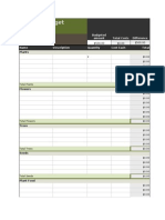 Garden Budget: Total Costs Difference Budgeted Amount