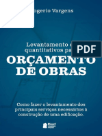 Levantamento de Quantitativos - Rogério Vargens