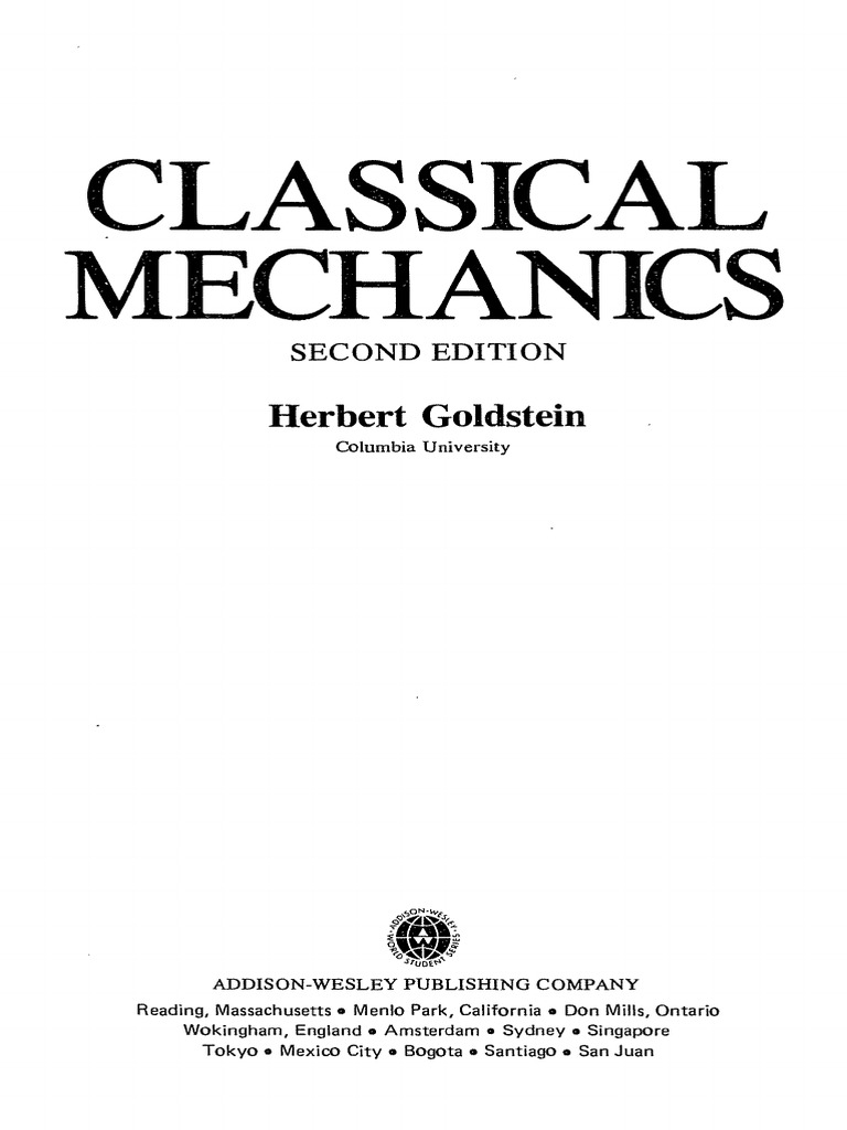 (Addison-Wesley Series in Physics) Herbert Goldstein-Classical ...