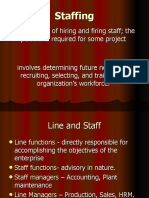 Staffing