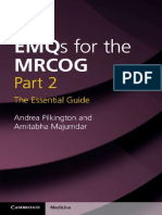 EMQs For The MRCOG Part 2-The Essential Guide
