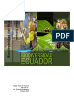 Biodiversidad Del Ecuador