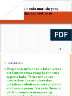 Penyakit Oleh Virus Pada Manusia