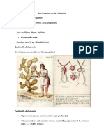 Los Insectos en La Industria