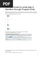 Add Attachment To Email Step in Workflow Through Program Exits