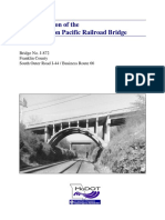 Union Pacific RR Bridge Documentation