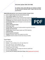 0 Checklist for Final Report