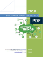 Latest IEEE IOT Hardware Project List and Abstract