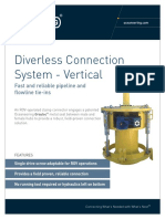 PRS Diverless Connection System Vertical